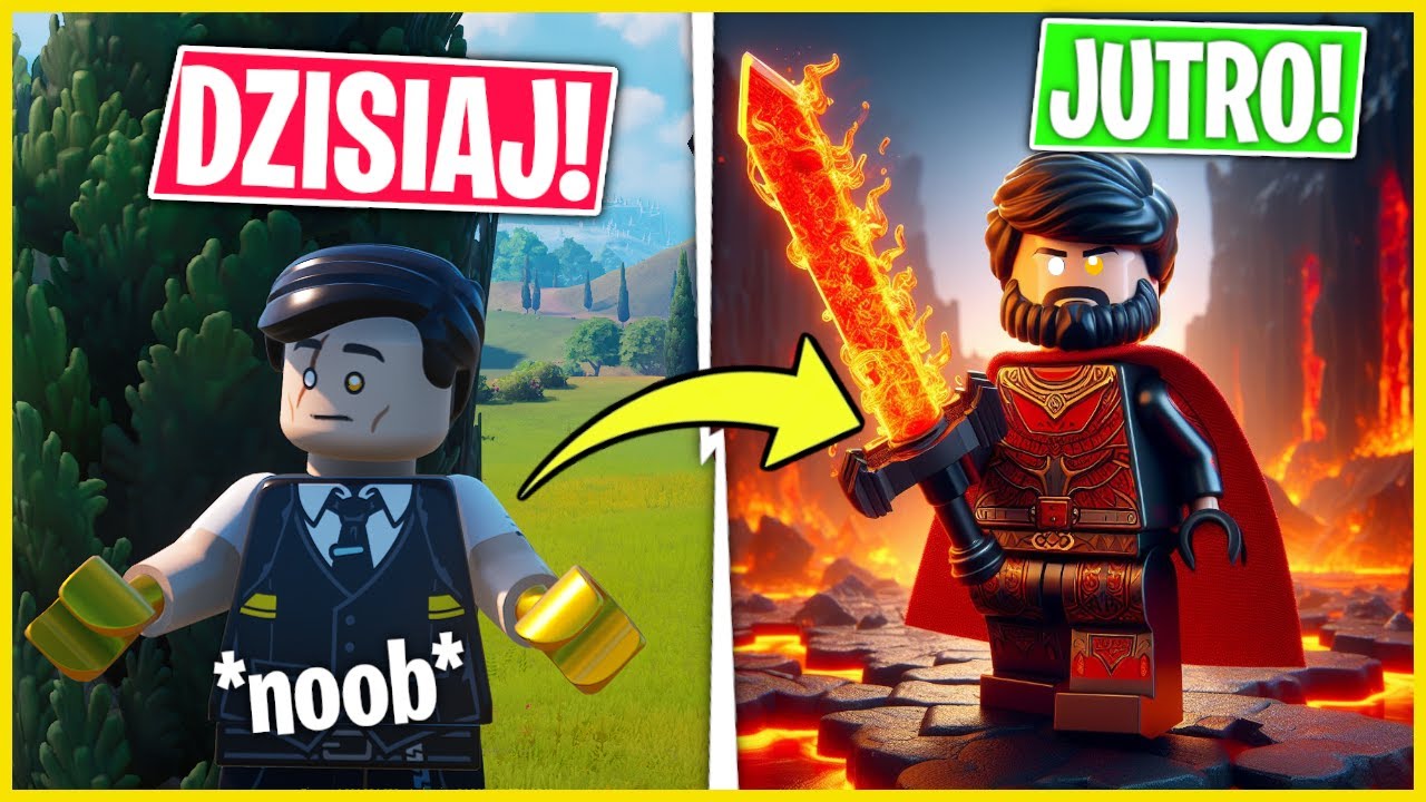 Jak BYĆ LEPSZYM w LEGO FORTNITE!? 10 SZYBKICH SPOSOBÓW na Ulepszenie NASZEJ POSTACI I WIOSKI!