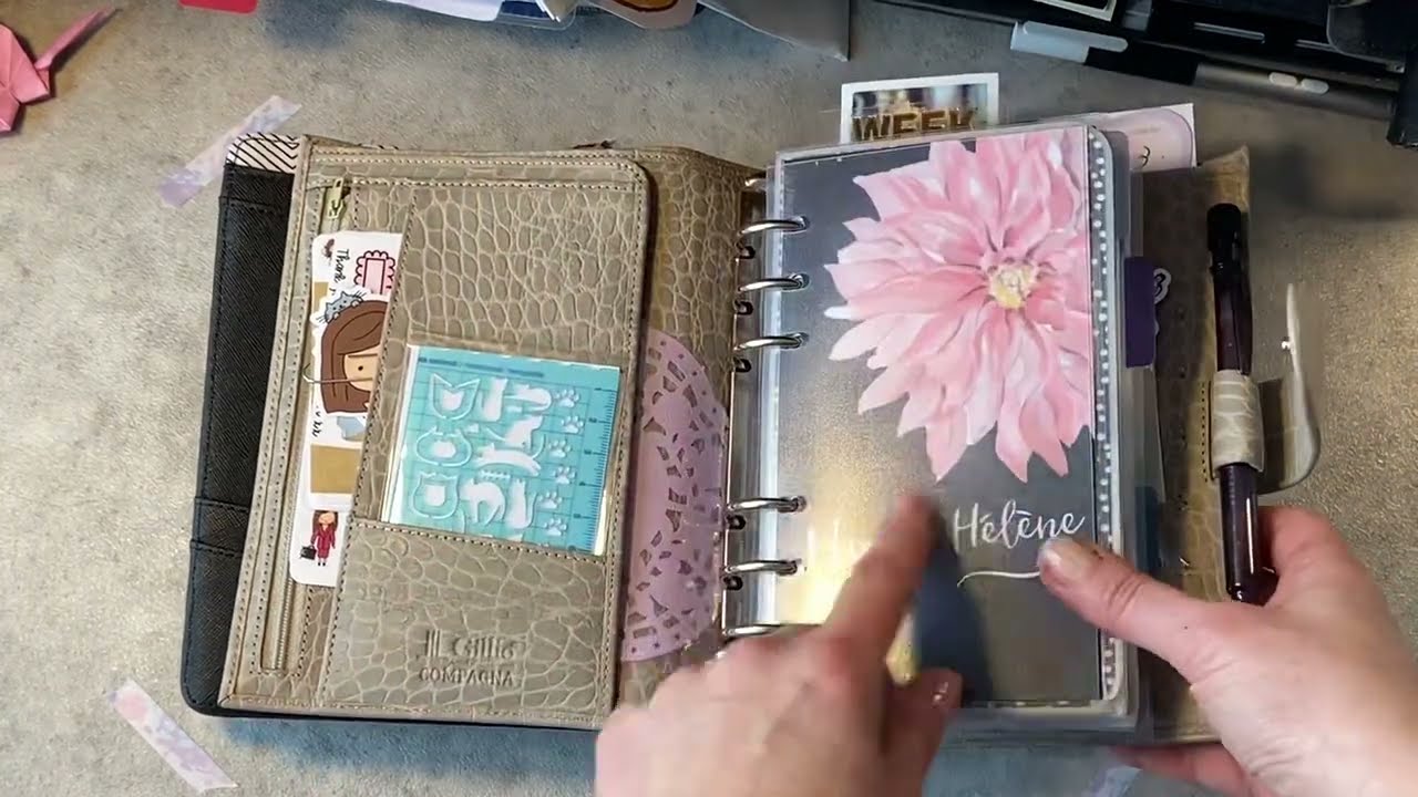 Flipthrough de mes deux planners Personal : de janvier à avril | Sprintpaper by Emmashell1 | FRENCH