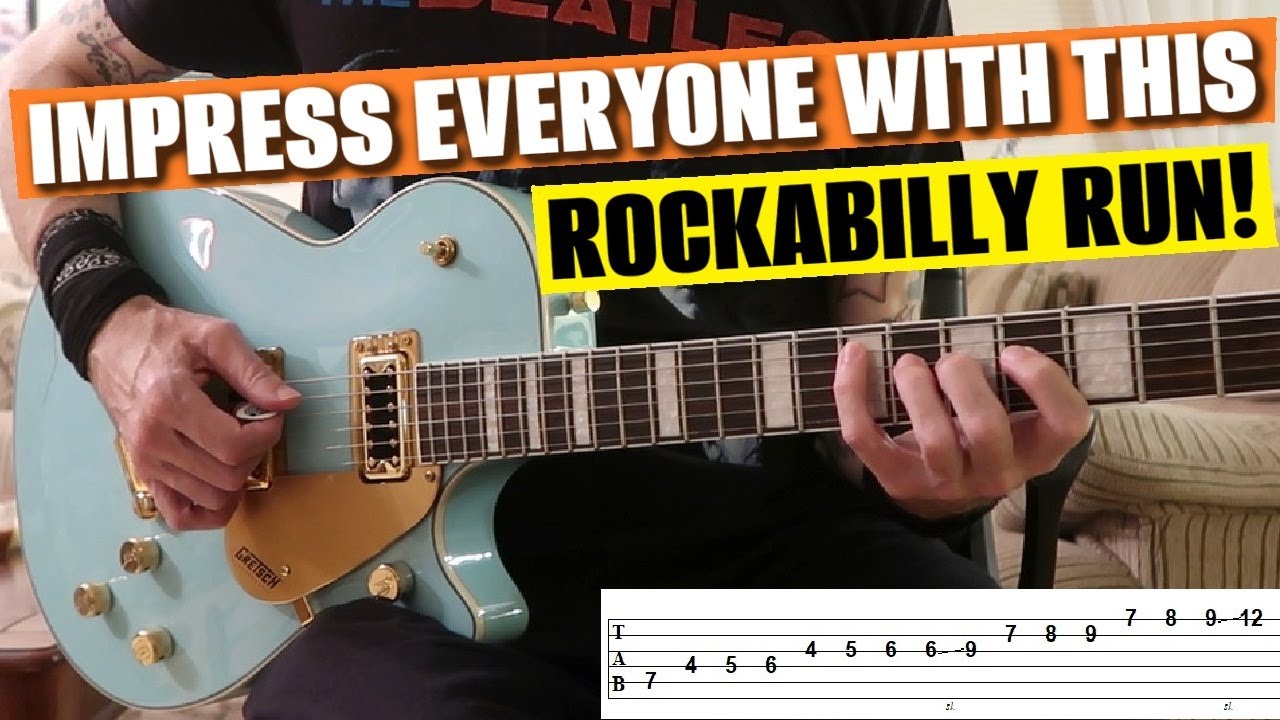 BADASS Rockabilly Run in E! w/TABS
