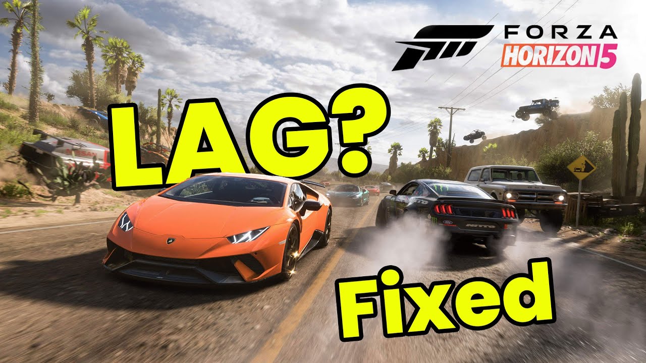 Исправление лагов в Forza Horizon 5 (простой способ)