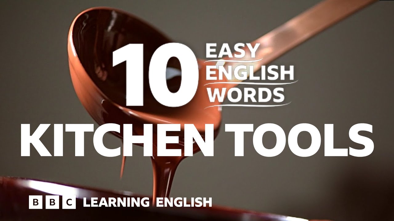 Kitchen Tools: 10 Easy English Words 🔪🥄🍴🍽️