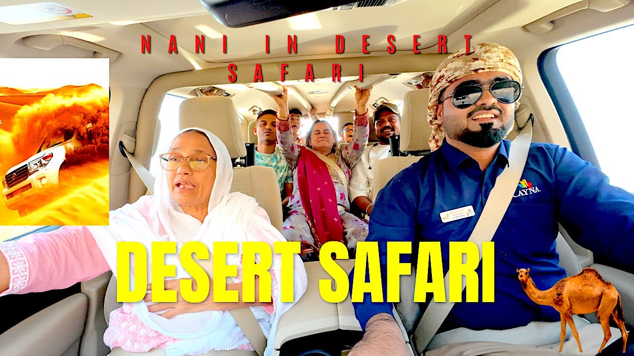 Scariest & Funniest Dubai Desert Safari Ride Ever | Full Hindi Vlog with Real Reactions