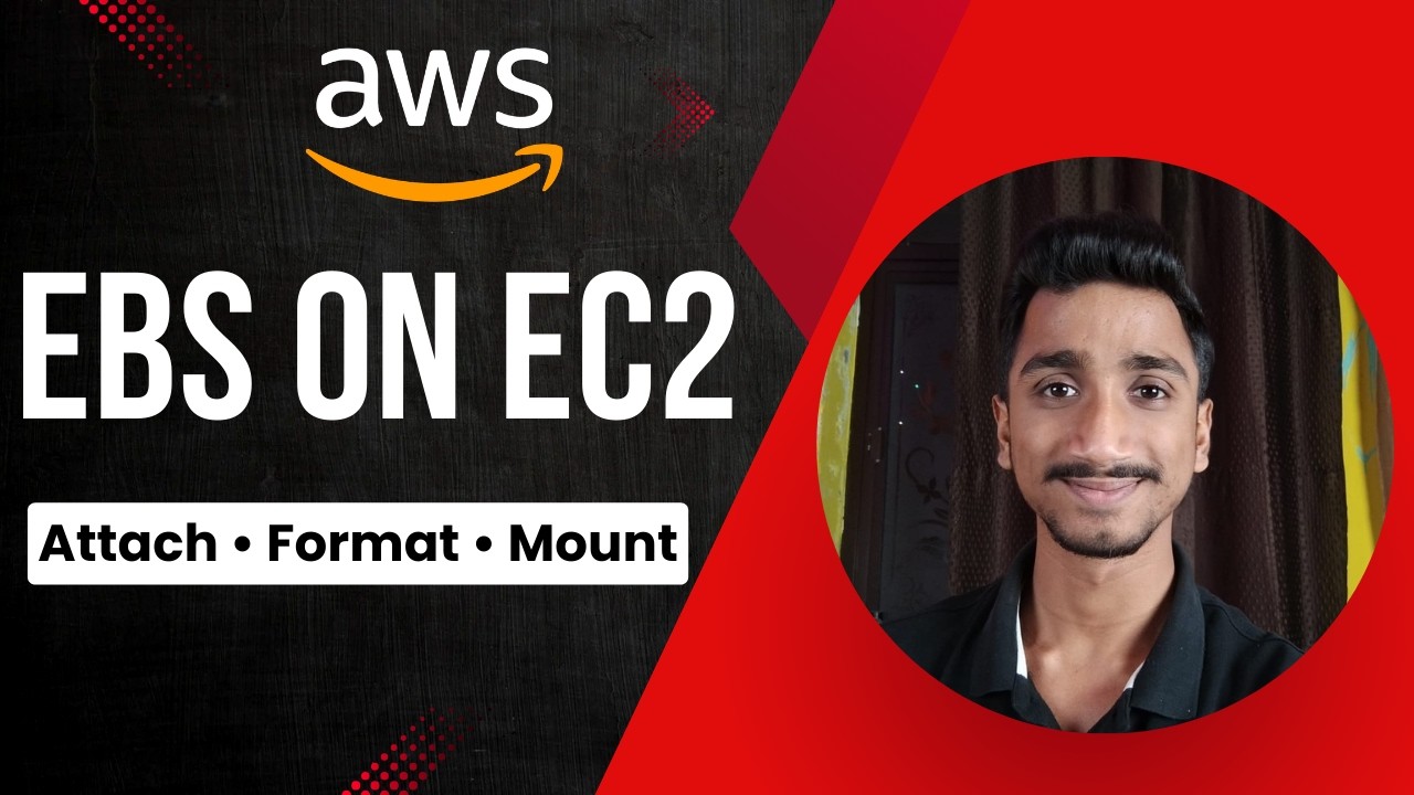 AWS EBS on EC2 | Create, Attach, Partition, Format, Mount & Detach (Full Workflow)