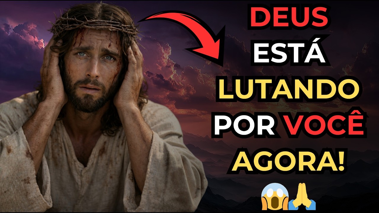 Você não está sozinho! Deus quebra o medo e te dá força AGORA 🙏🔥