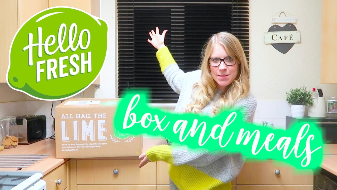 HELLO FRESH BOX AND MEALS! #AD
