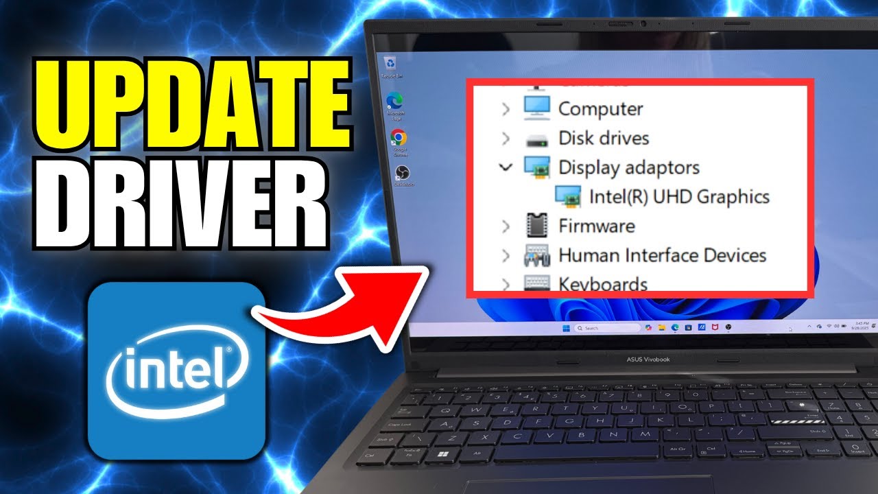 Как обновить драйвер графической карты Intel в Windows 11