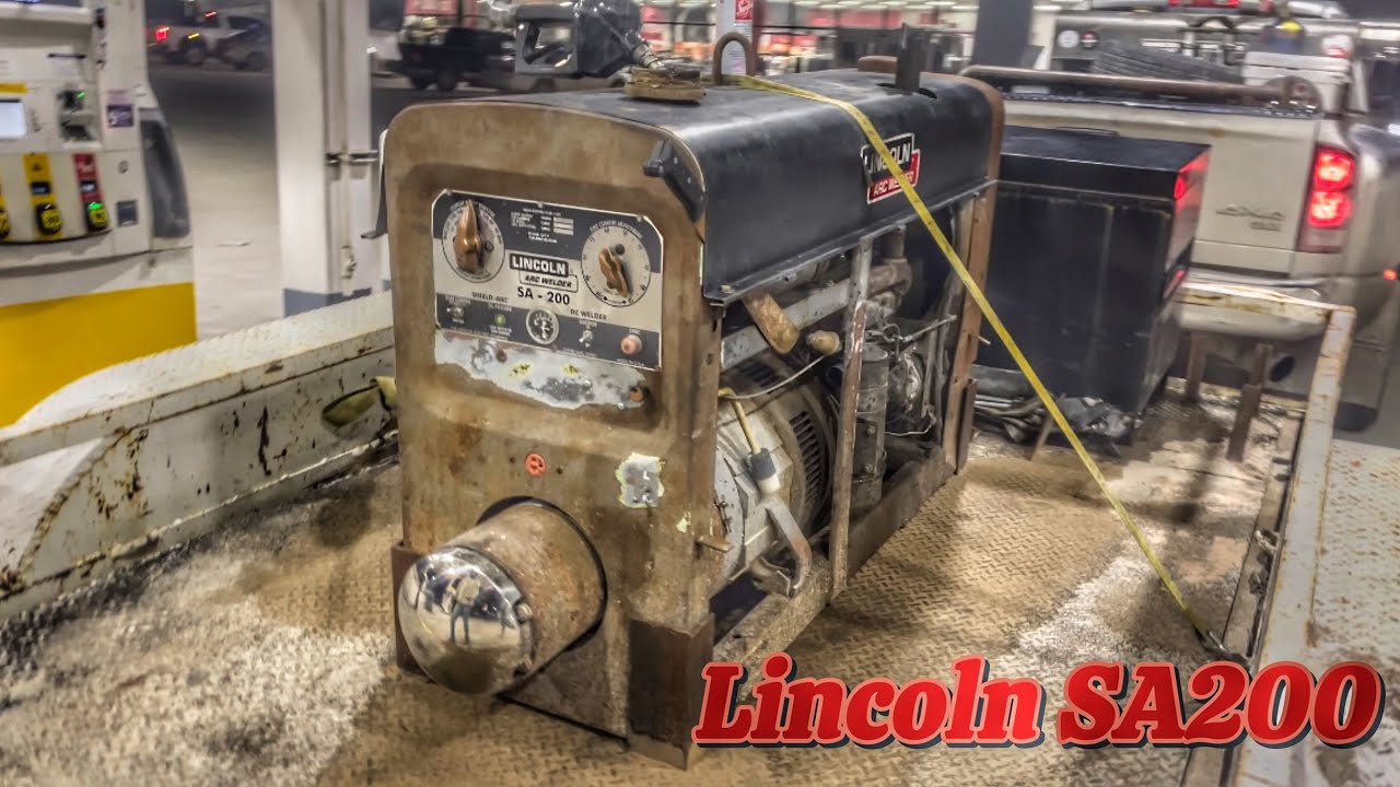 I bought another welding machine (sa200)