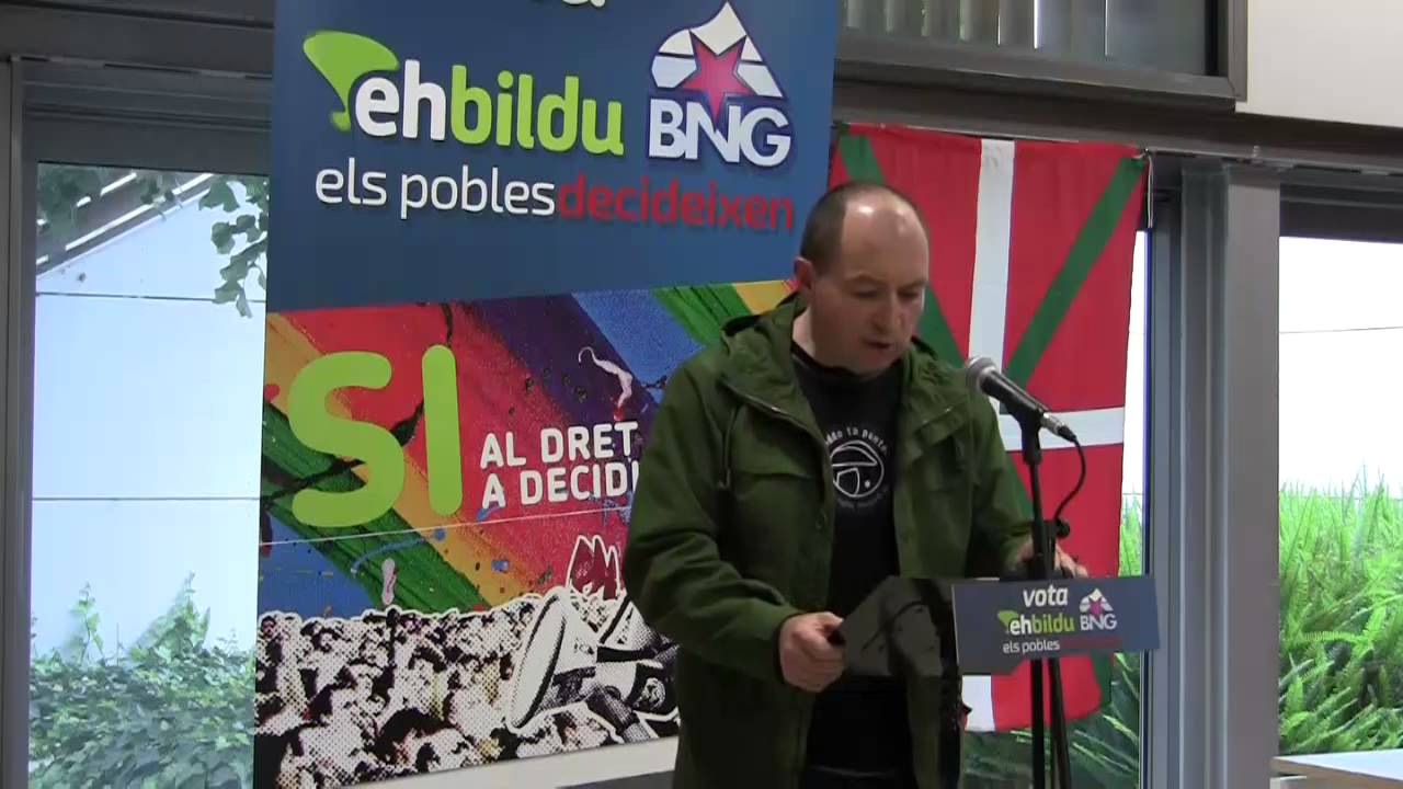 Intervenci&oacute;n de Pernando Barrena en el acto celebrado en Santa Coloma de Gramenet