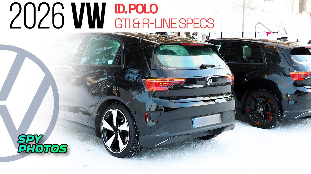 Шпионское фото: Volkswagen ID Polo GTI и версия R Line 2026 года.