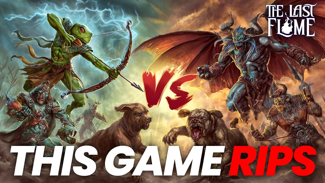 This Hero Roguelike Auto-Battler ABSOLUTELY RIPS - The Last Flame