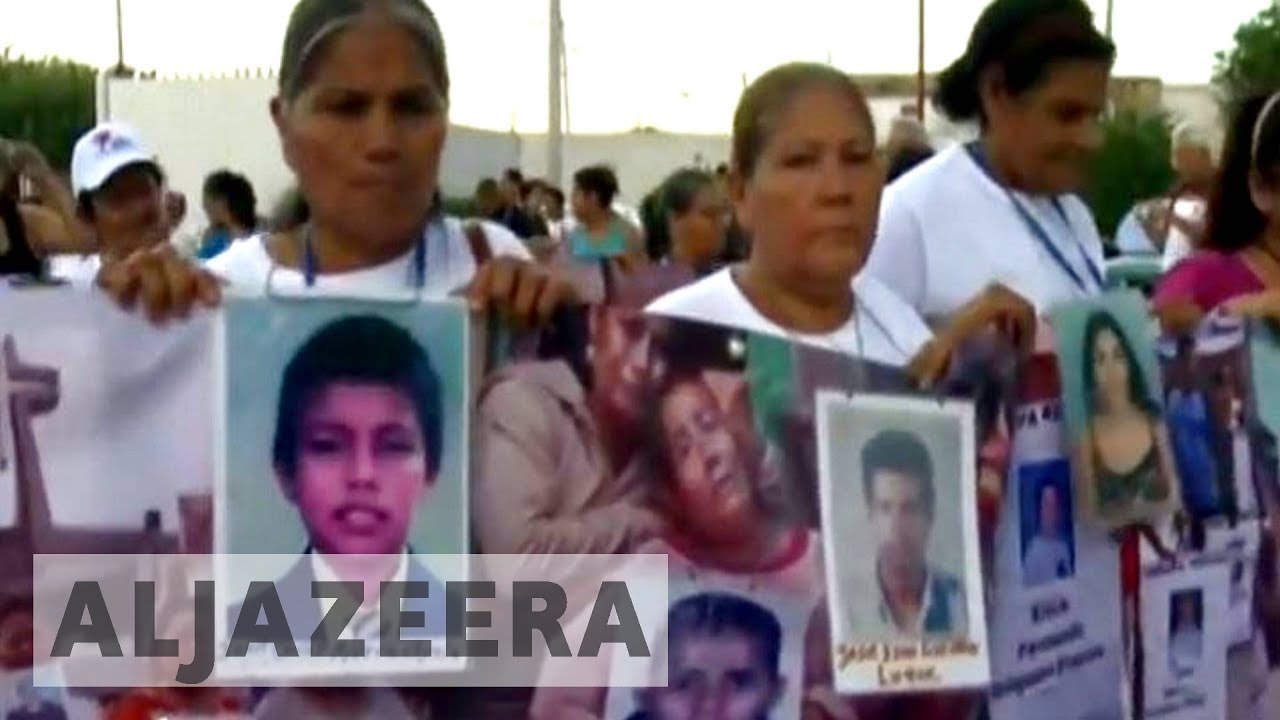 Mexico migrants' mothers on 'route' of the missing