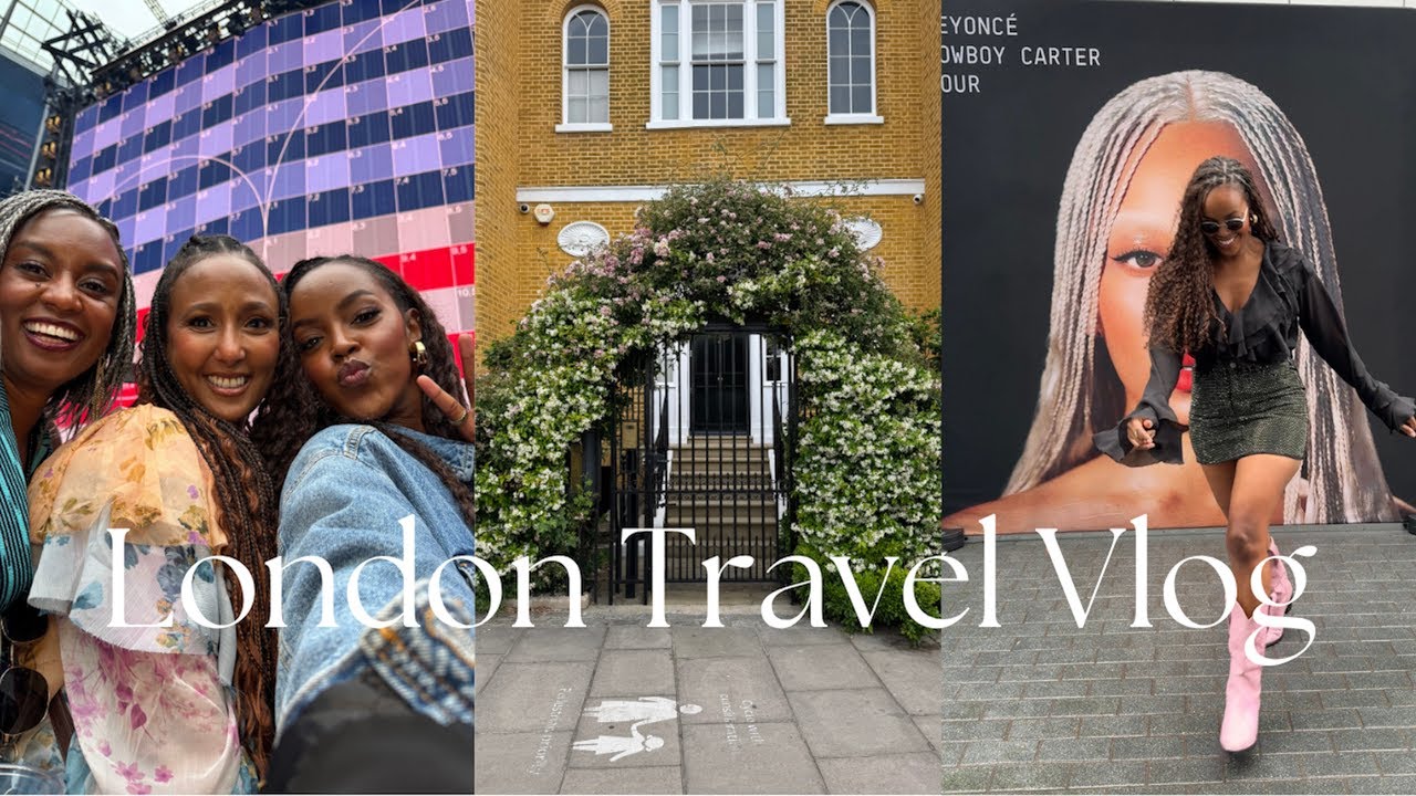 Come To London With Me! My First Time in the UK & Cowboy Carter Tour | Sharon Mundia