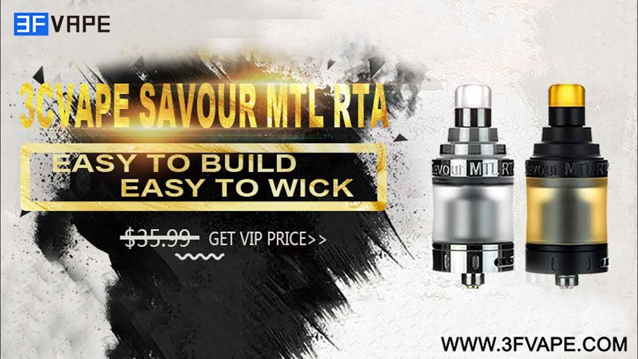 3CVAPE Savour MTL RTA