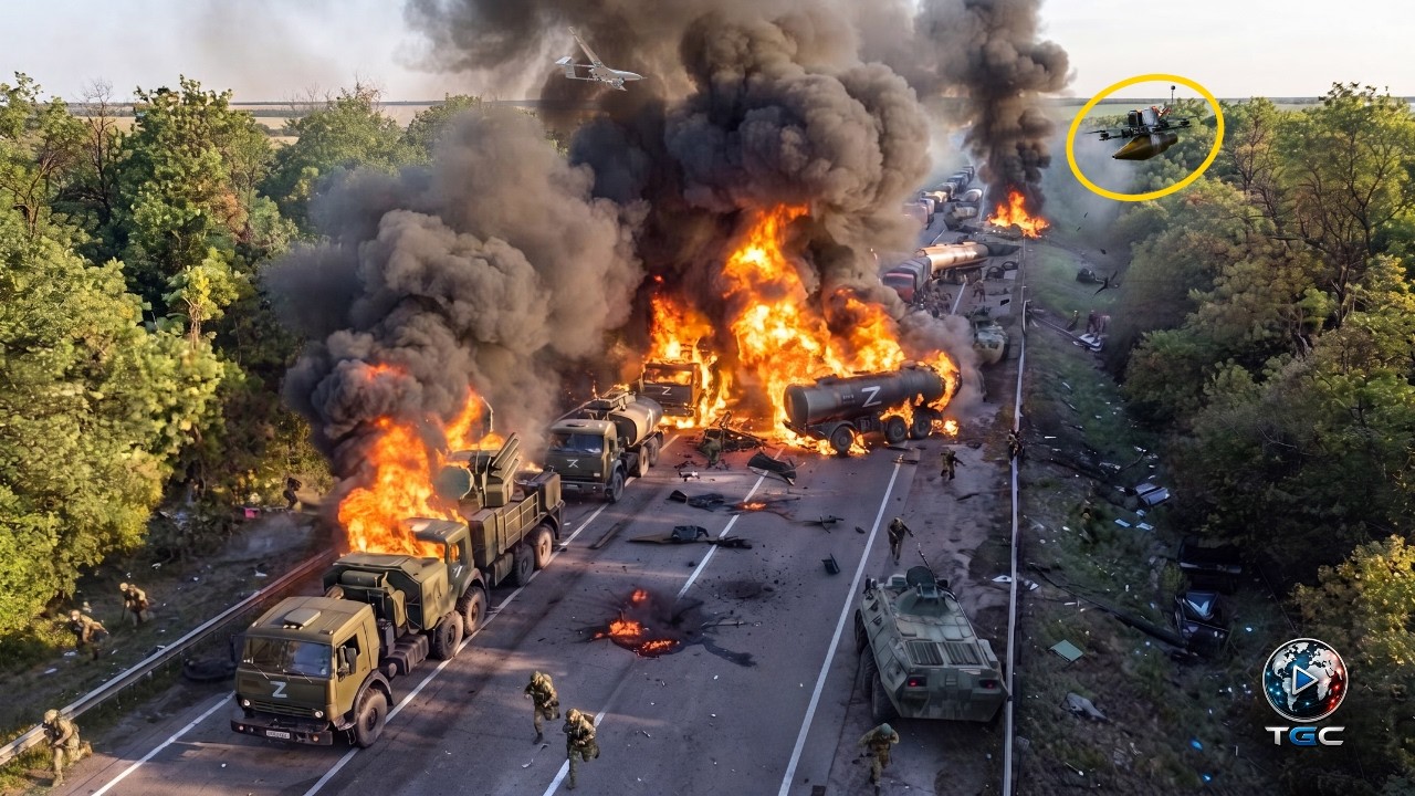 Ukraine Waited for Russia's Fuel Convoy to Enter Crimea &mdash; Then Blew It Up