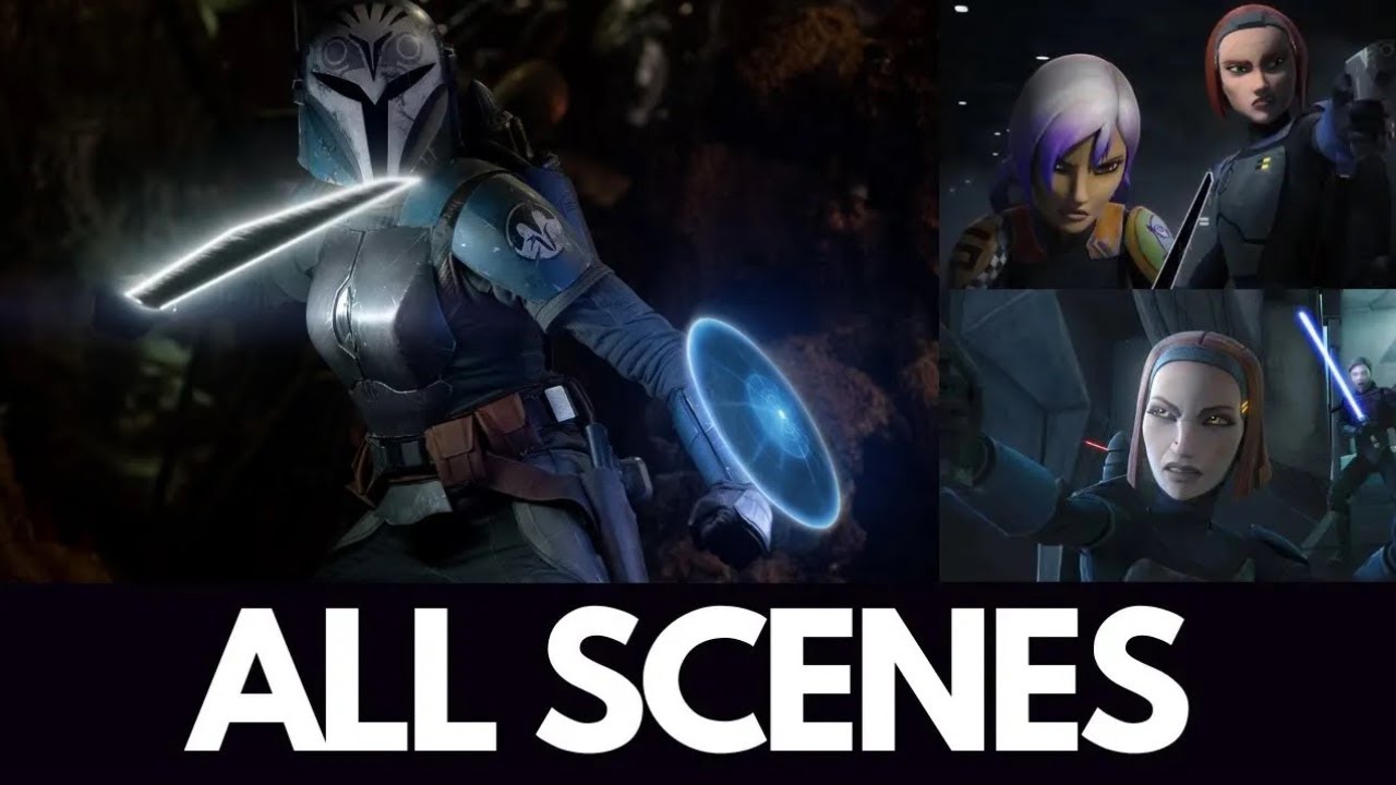 Bo-Katan all scenes (Clone Wars, Rebels, Boba Fett, Mandalorian)