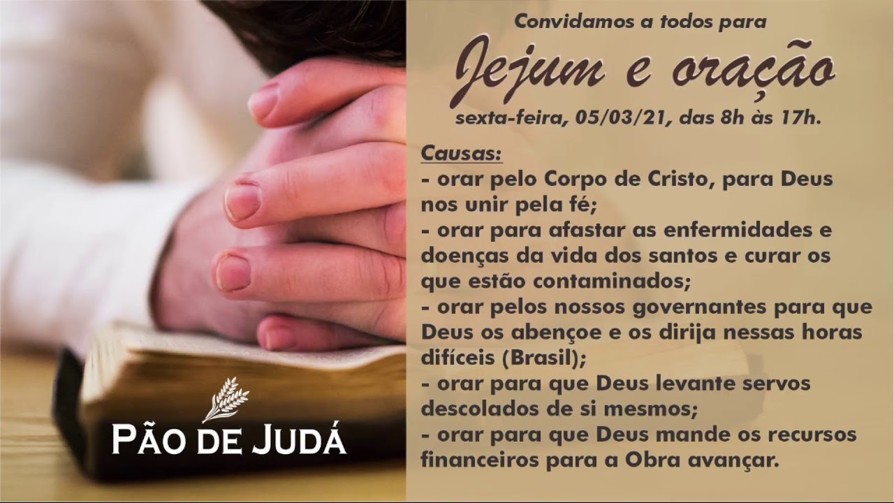 Momento da Oração AO VIVO - Sexta à tarde - Ore, louve, fale com DEUS