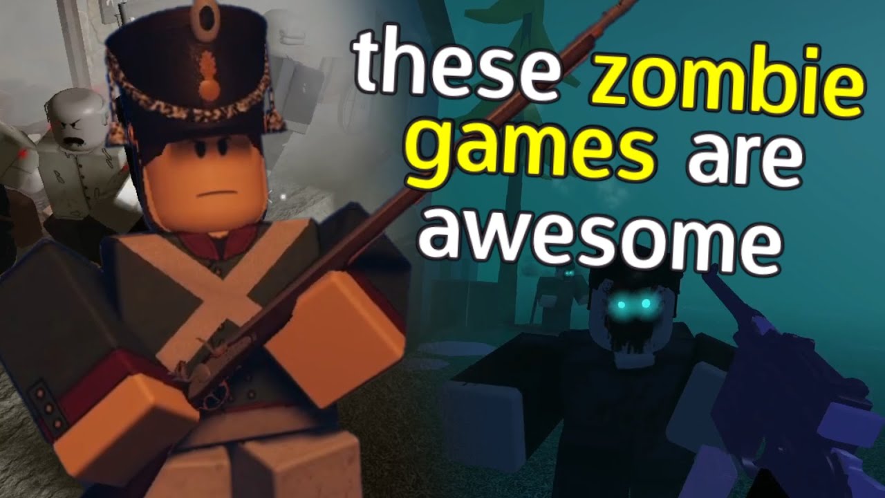 So I Played AMAZING Wave Based Zombie Games on Roblox!