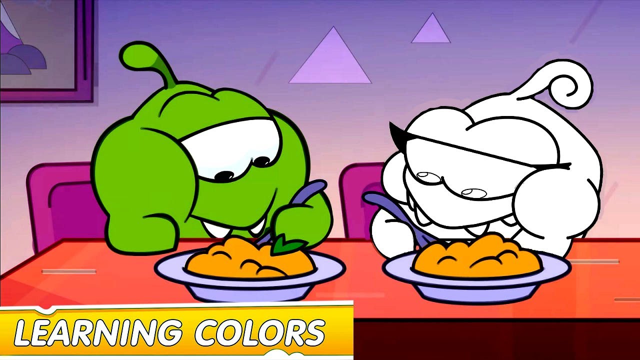 Colouring Book - Learning colours with Om Nom: Detective Nom