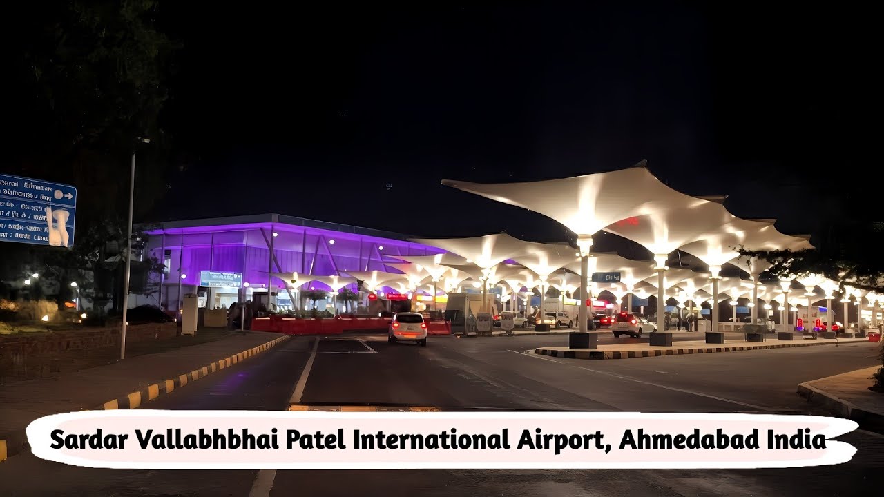 Ahmedabad International Airport Sardar Vallabhbhai Patel International Airport (AMD)#thelndiavoyager