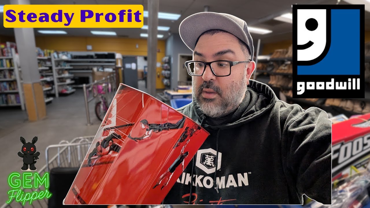 Thrifting at Goodwill for Reselling | Small Profits That Add Up FAST on eBay