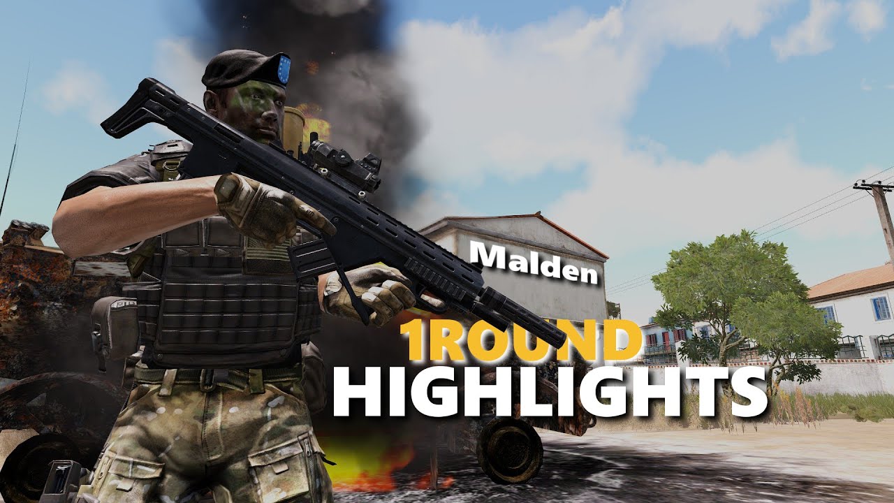 King of the Hill Arma 3 - 1ROUND - HIGHLIGHTS - Malden