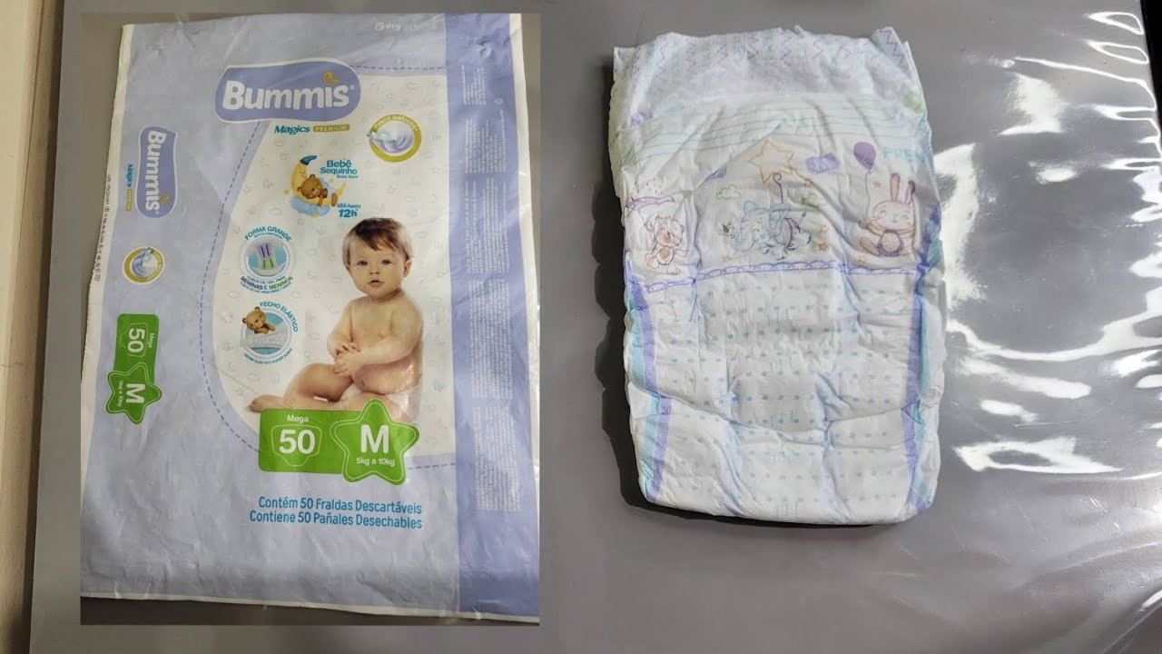 Fralda Bummis Magics premium | Tamanho M | Resenha completa