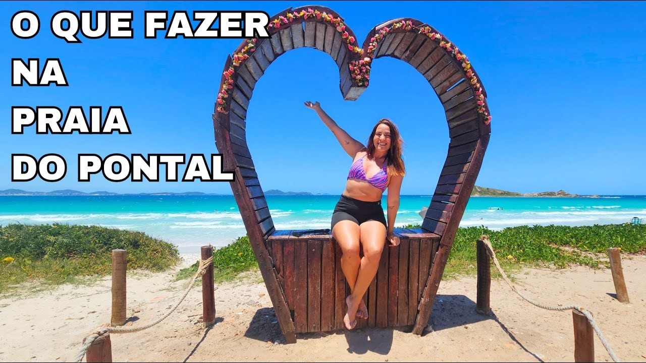 O QUE FAZER NA PRAIA DO PONTAL EM ARRAIAL DO CABO ( RJ )