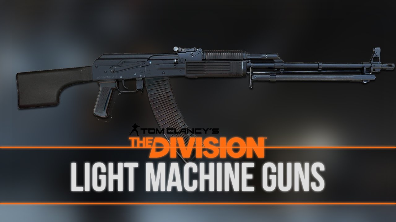 The Division Weapons - Light Machine Gun Comparison (Statistics and Set-Up)