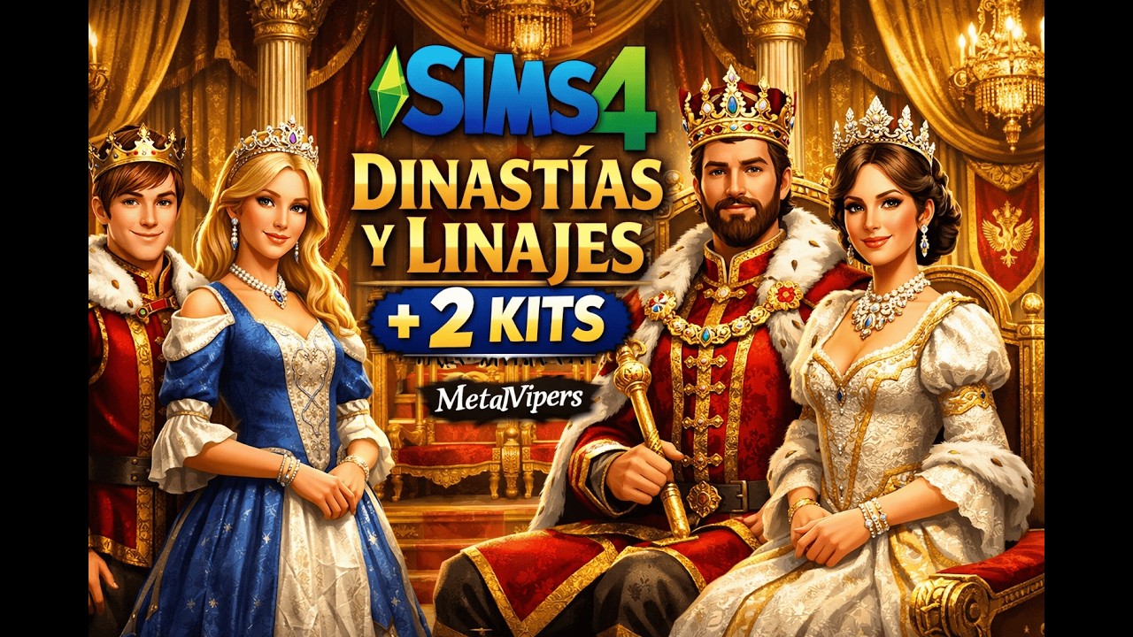 Los Sims 4 | Dinastías y Linajes + 2 Kits | en Español