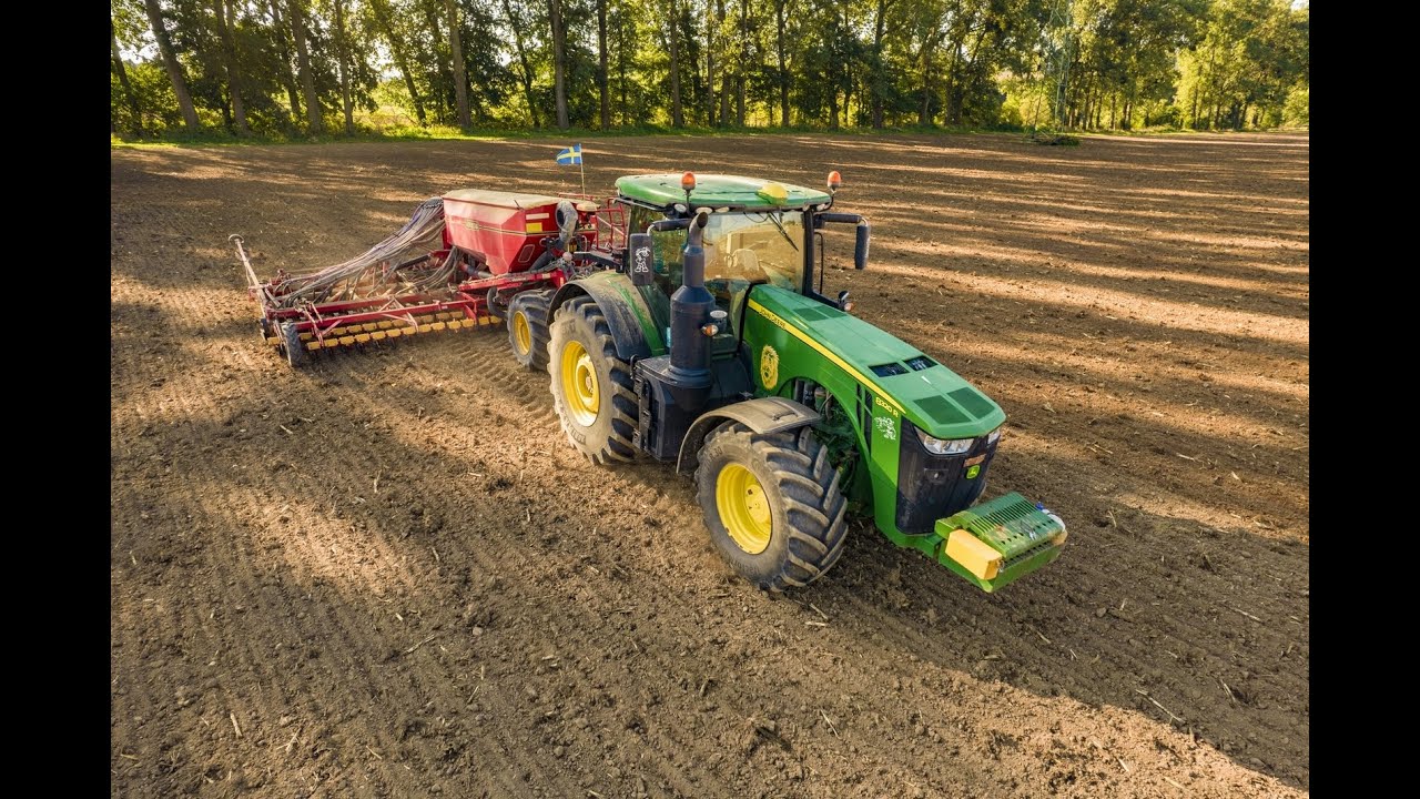 John Deere 8320R & Väderstad Rapid A 800C | setí ozimé pšenice | Úsovsko Agro KLOPINA | 2023