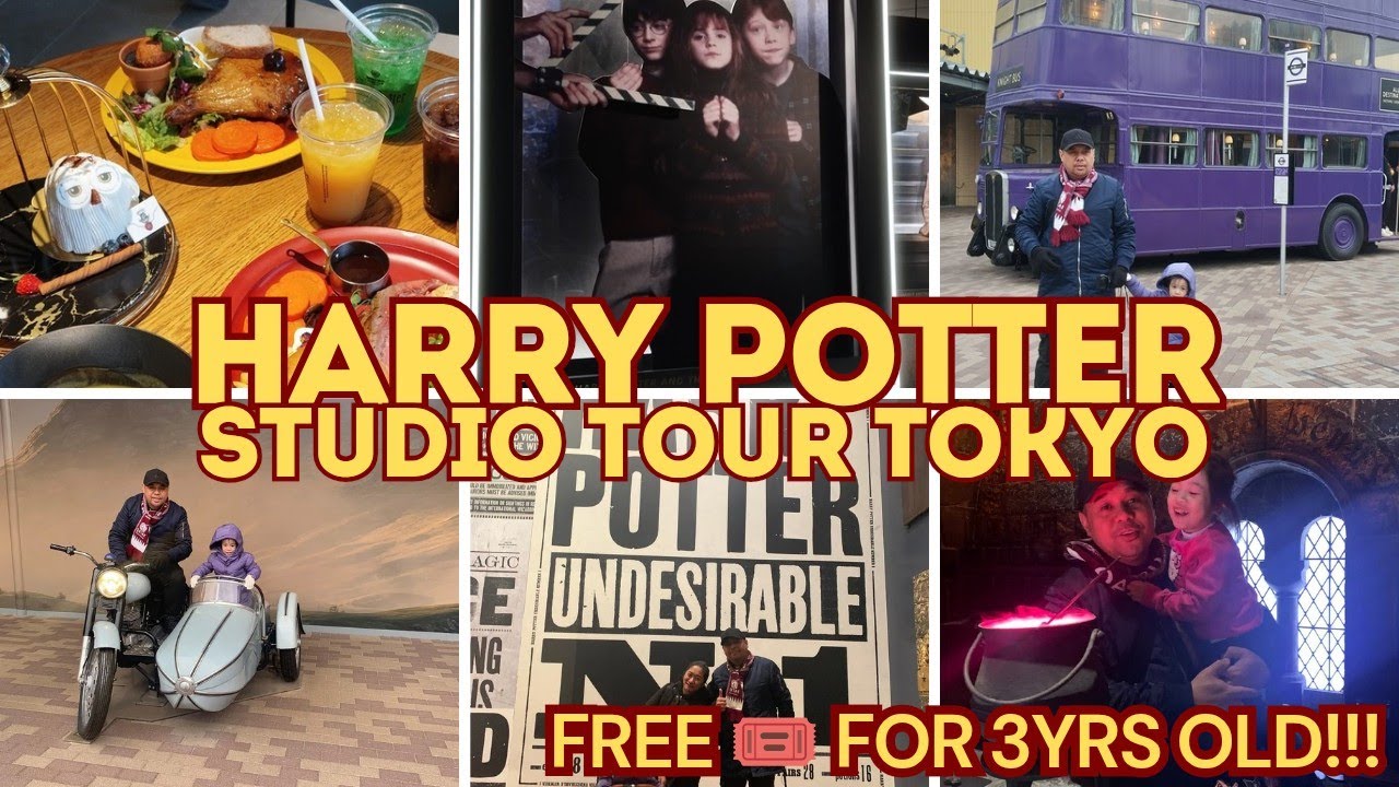 Harry Potter Studio Tour Tokyo | Family Vlog | Toddler Free Entry