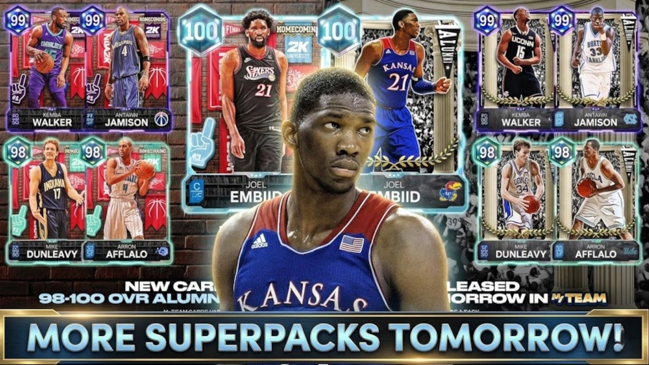 100 Joel Embiid & More Superpacks Incoming Tomorrow! NBA 2k26 Myteam Season 5 Grind Continues