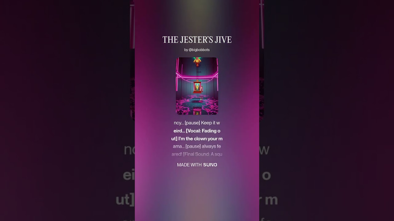 THE JESTER’S JIVE 1