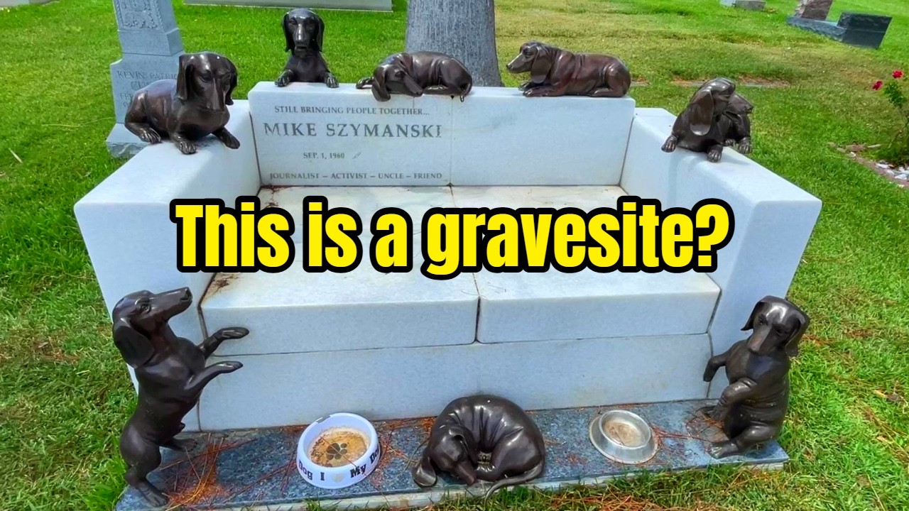 Is this the CUTEST gravesite in the world?