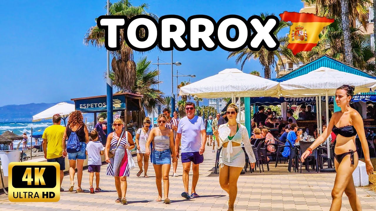 🇪🇦[4K] ТОРРОКС КОСТА - одно из лучших мест для отдыха на юге Испании - Коста-дель-Соль