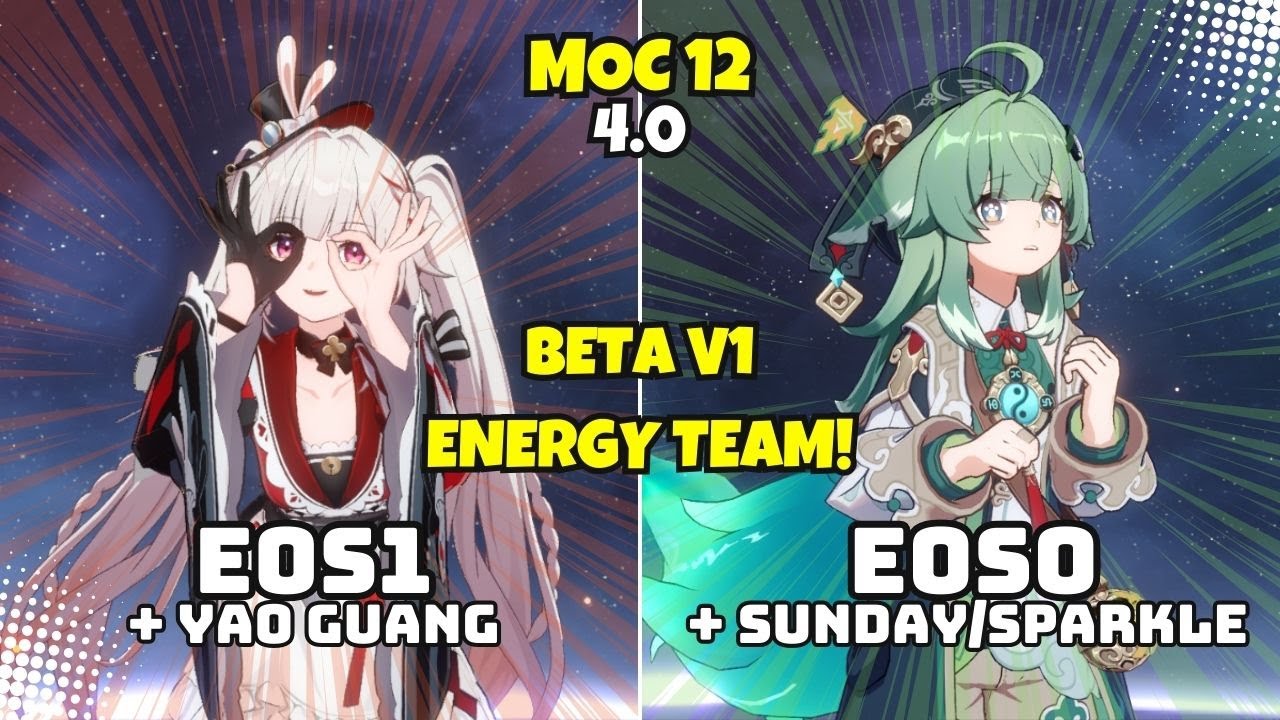 ULTIMATE TEAM!! E0S1 Sparxie x Huohuo E0S0 Energy Team - MOC 12 HSR 4.0