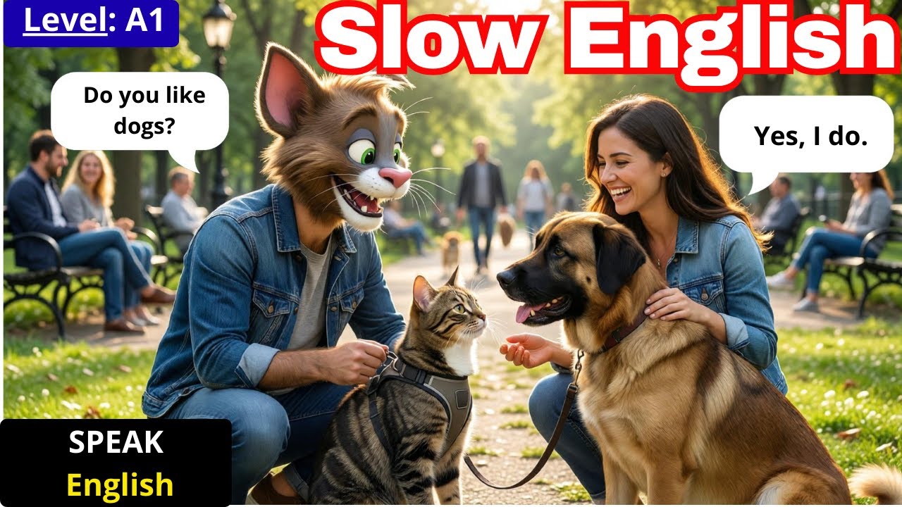 English Conversation for Beginners: Tom and Maria Meet (100 Exchanges)#englishforbeginners