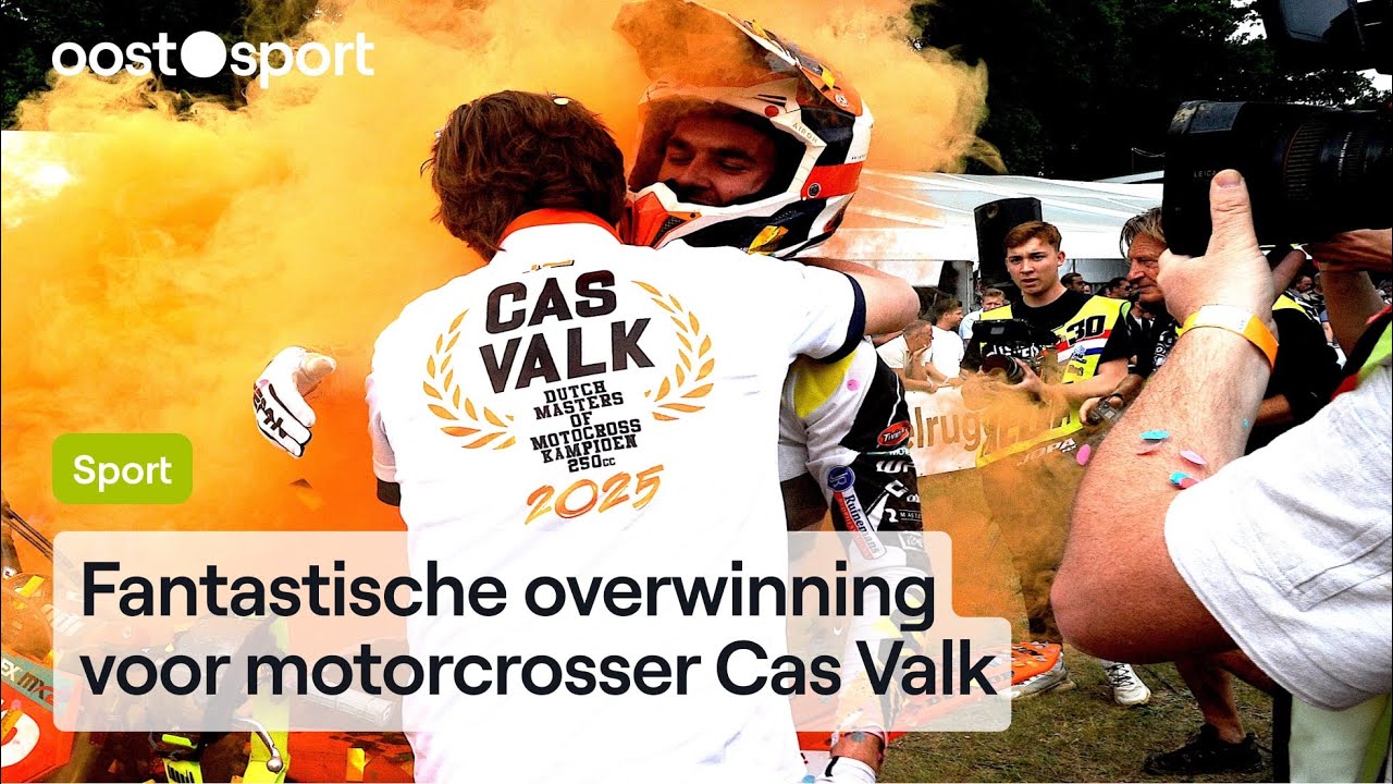 Motorcrosser Cas Valk schrijft Dutch Masters op zijn naam | RTV Oost