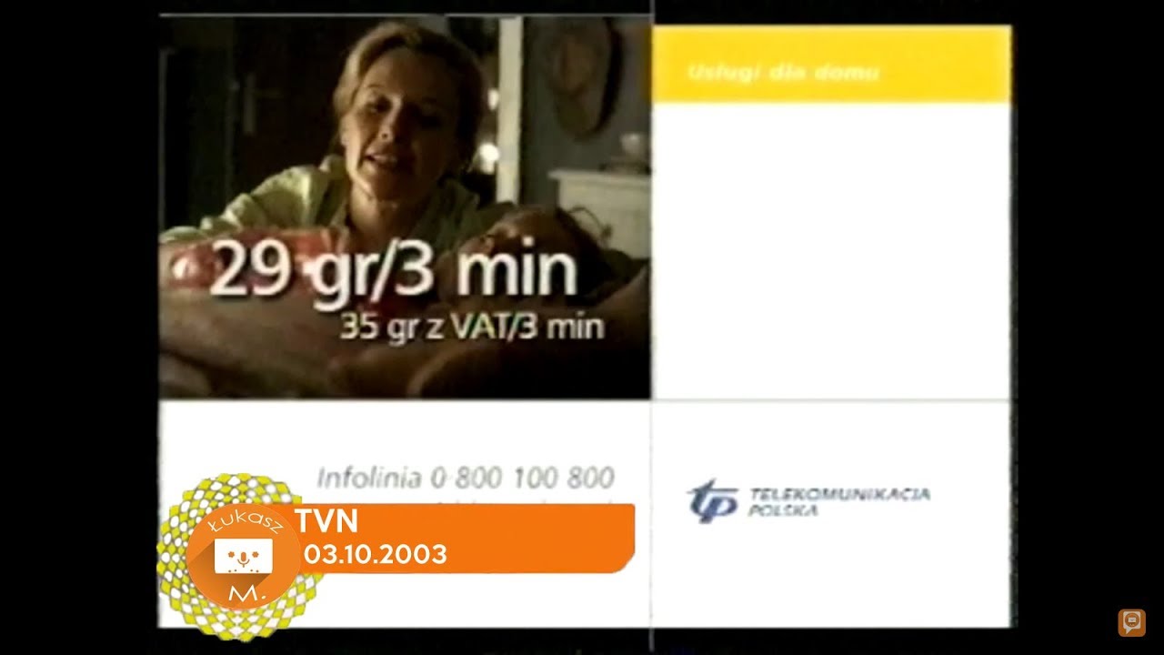 Bloki reklamowe, propozycje oraz różne belki i plansze. TeVaubaNująca 03.10.2003