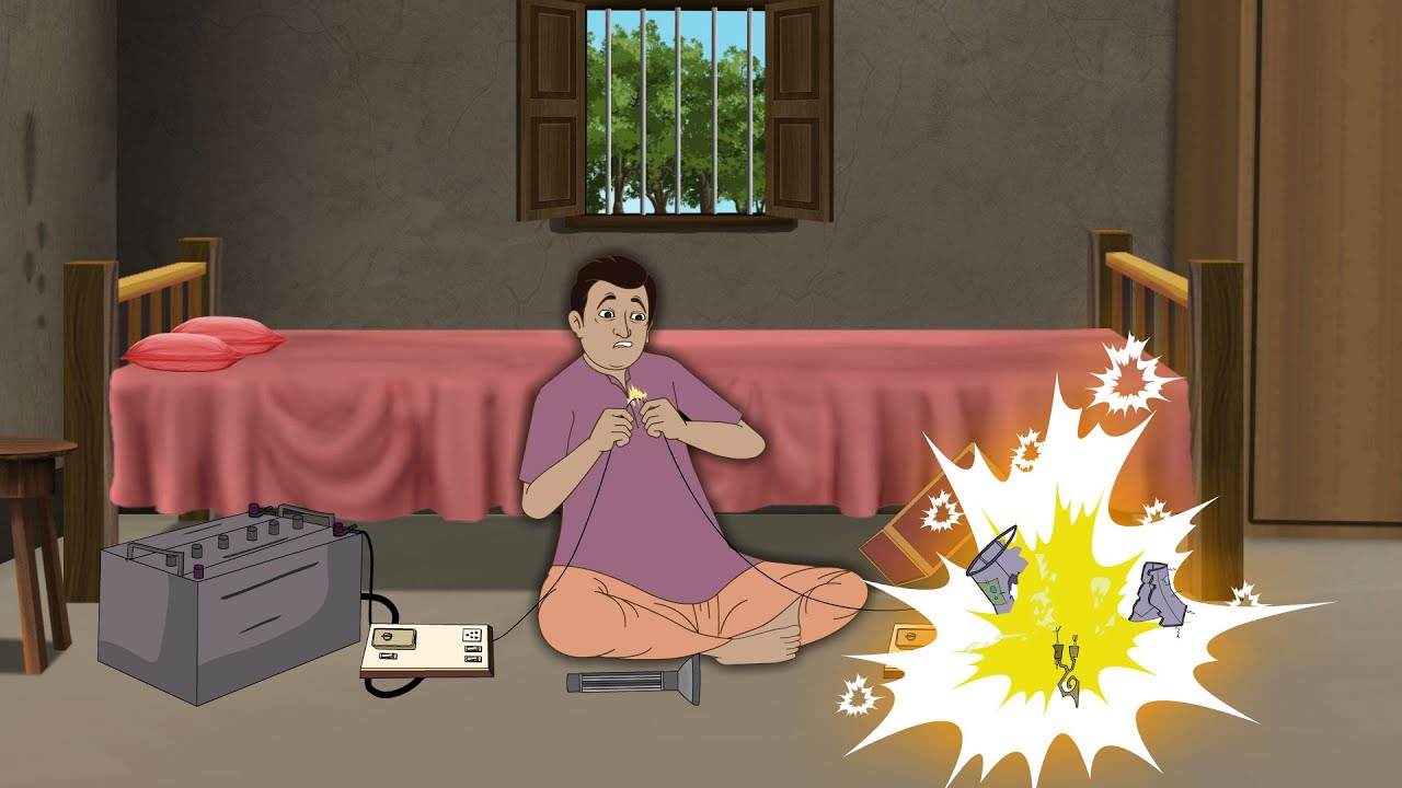 गाँव का छोटा इंजीनियर | दादी माँ की कहानियाँ | Moral Stories Cartoon | Ssoftoons