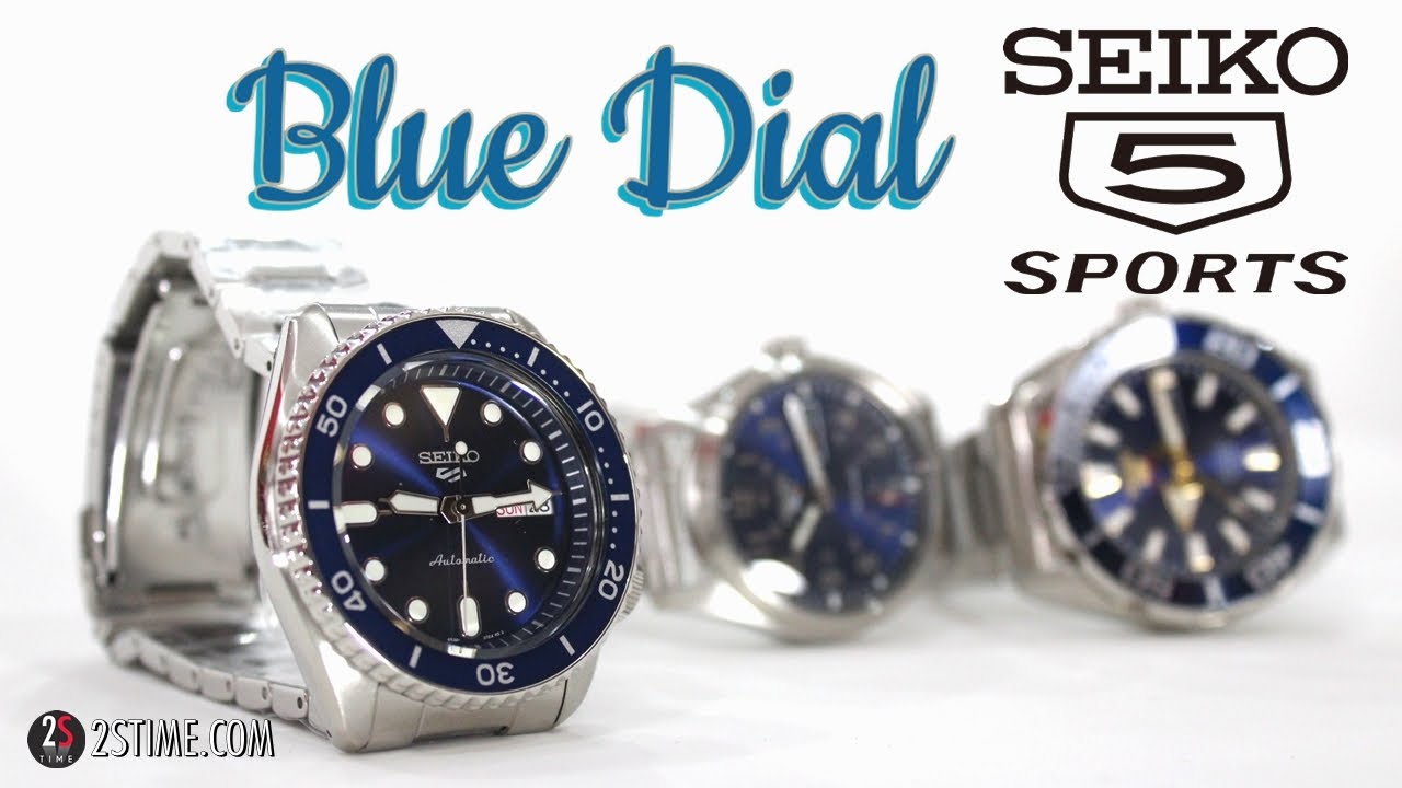 SEIKO 5 Sports | Best BLUE DIAL Watches Under 300$