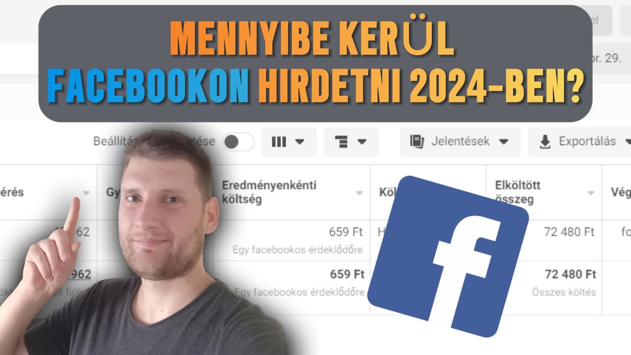 Mennyibe kerülnek a FACEBOOK hirdetések 2024-ben? - A LEGFRISSEBB Facebook hirdetési árak! 🚀