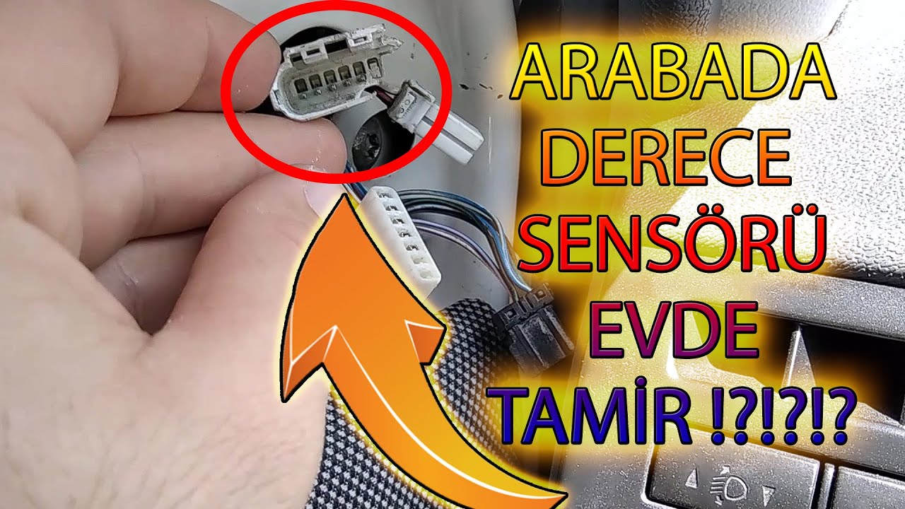 ARABADA HAVA DERECE SENSÖRÜ ARIZASI ÇÖZÜMÜ !?!? EVDE TAMİR