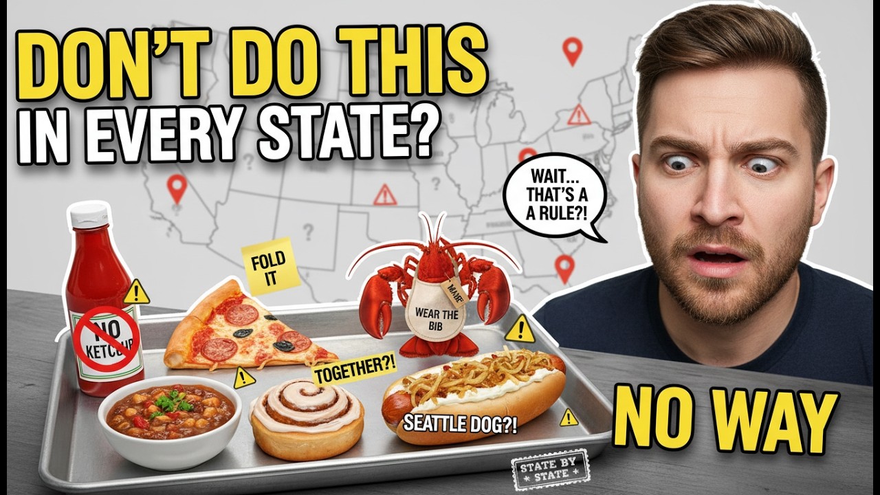 50 States, 50 Ways to Embarrass Yourself at the Table