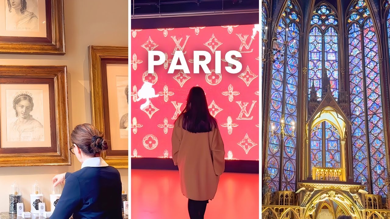 Парижский влог | Выставка Louis Vuitton | Концерт в Сент-Шапель | Путешествие по France🇫🇷 | Le roch
