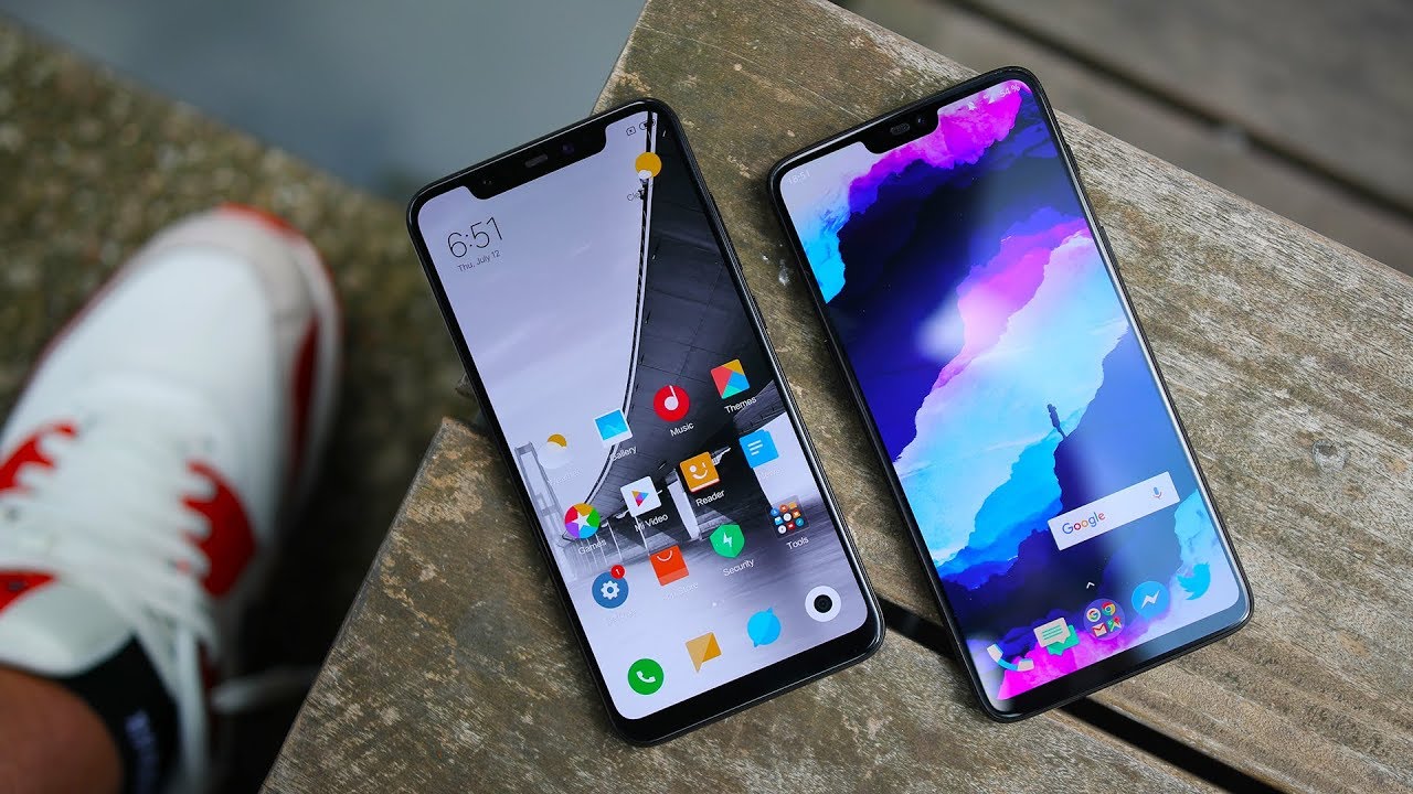 Oneplus 6 vs Xiaomi Mi8 le quel est le meilleur et le moins cher