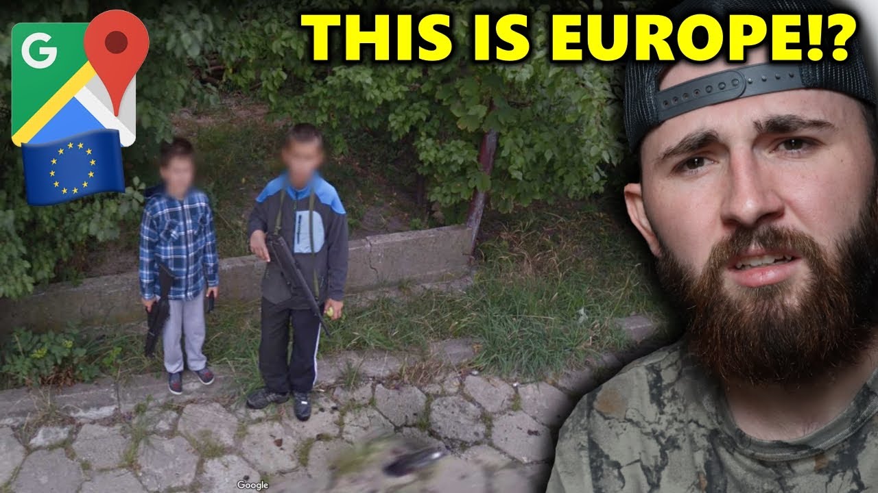 Strangest Things Found on Google Maps in Europe... *I'm scared*