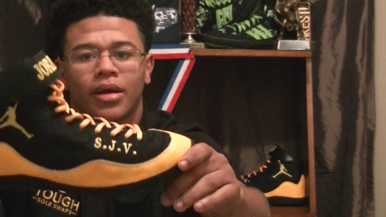 Tough Sole Swap Custom (Jordan) Wrestling Shoes