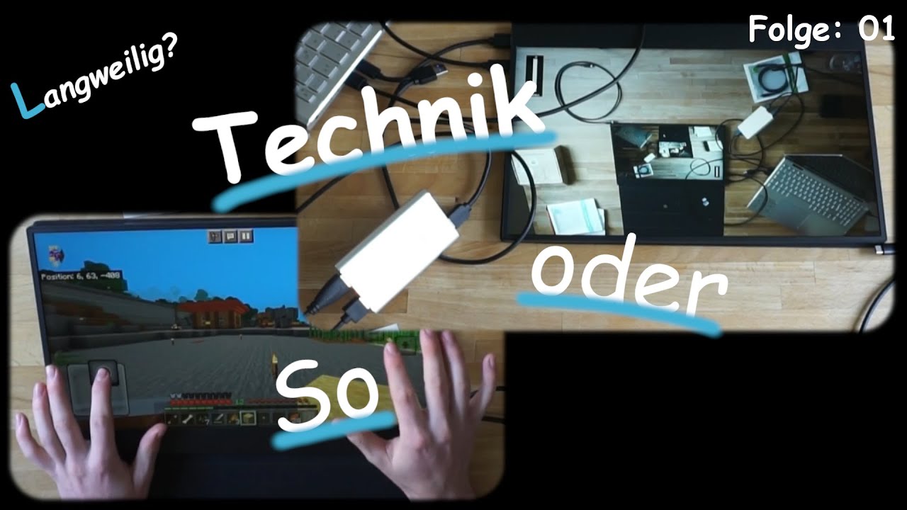USB C Touch Monitor Uperfect 156e07: Technik oder So: Folge 1