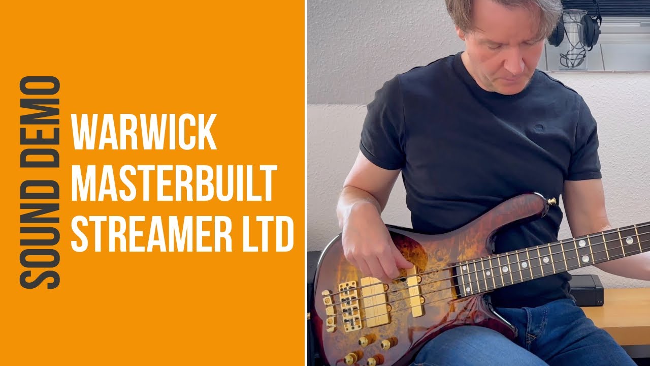 Warwick Masterbuilt Streamer LTD - Sound Demo (no talking)